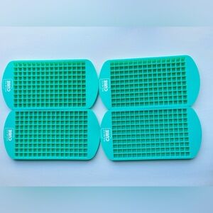 Polar Ice Mini Silicon Ice Cube Trays Makes Square Cubes 4 Trays! Like‎ NEW!